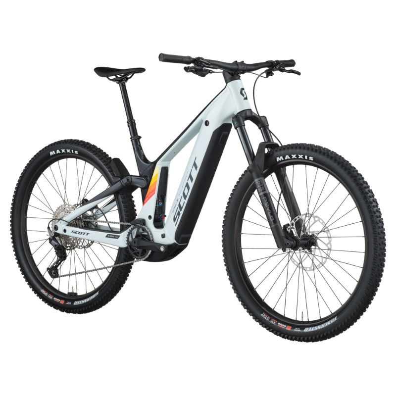 Scott Patron 930 Cumulus Weiß Schwarz 2026 Elektro-Mountainbike