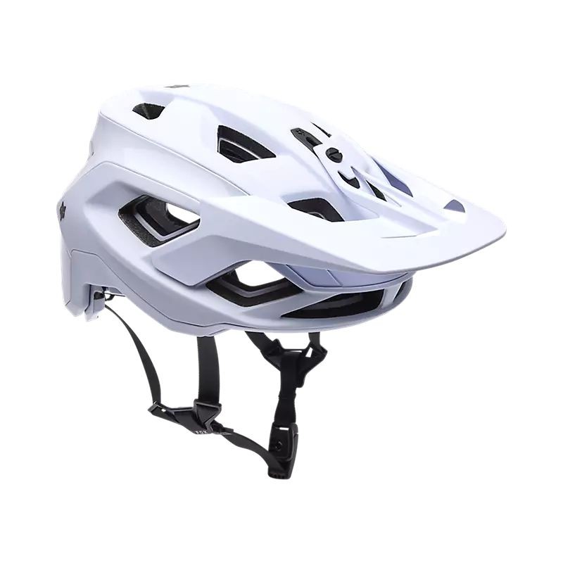 Casco de ciclismo de montaña FOX Speedframe RS, blanco mate.