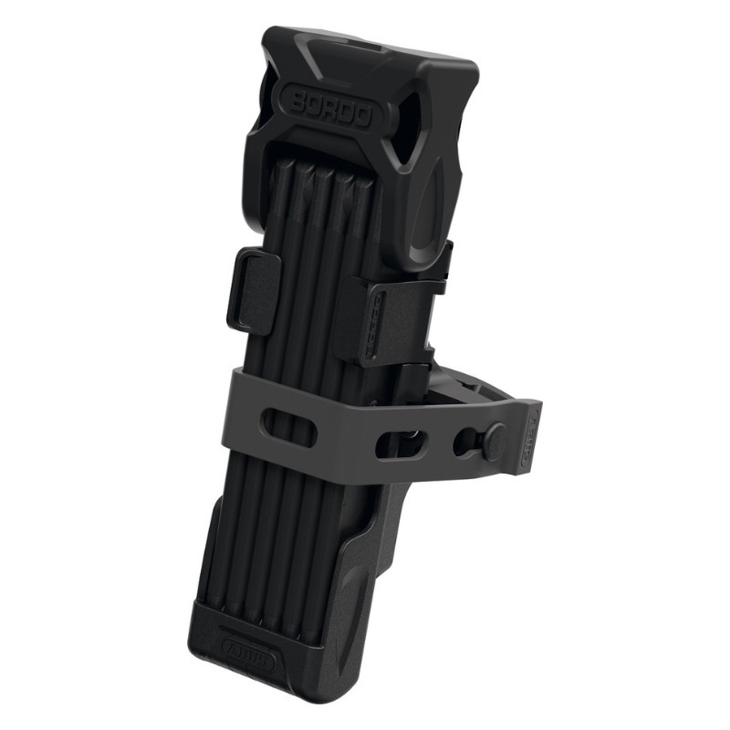 Abus Bordo XPlus™ 6000K/90 schwarz Sattelbefestigungsschloss + Regenkappe