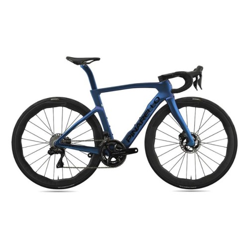 Pinarello Dogma F road bike SRAM Red eTap AXS Princeton Grit Luxter Blue 2025