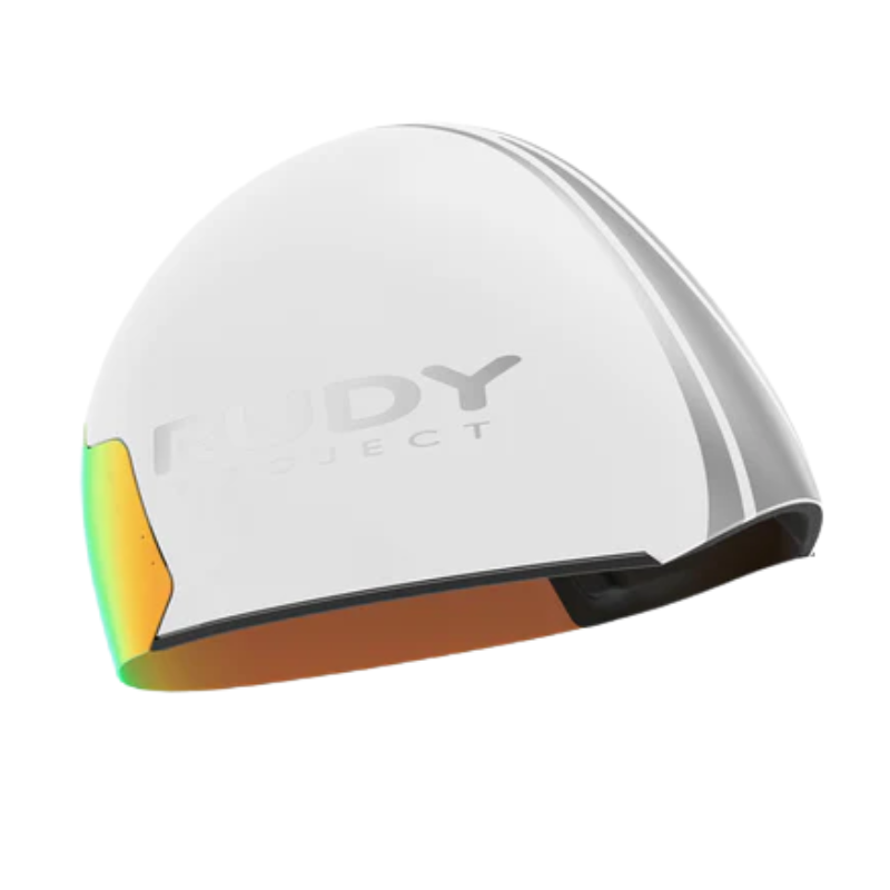 Capacete de ciclismo Rudy Project Wingdream Aerodinâmico para Contrarrelógio, Branco Fosco