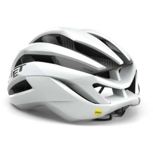 Met Trenta 3K Carbon MIPS Gloss White WH1 Cycling Helmet - 3HM162CE00