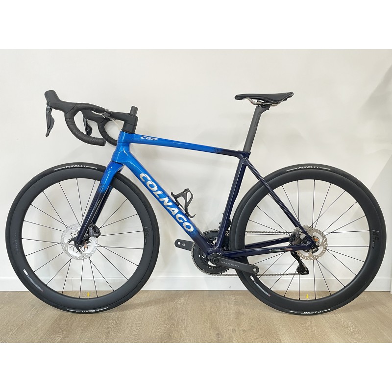 Vélo de route Colnago C68 Shimano Ultegra R8170 DI2 12V Vision SC 45 Bleu Noir