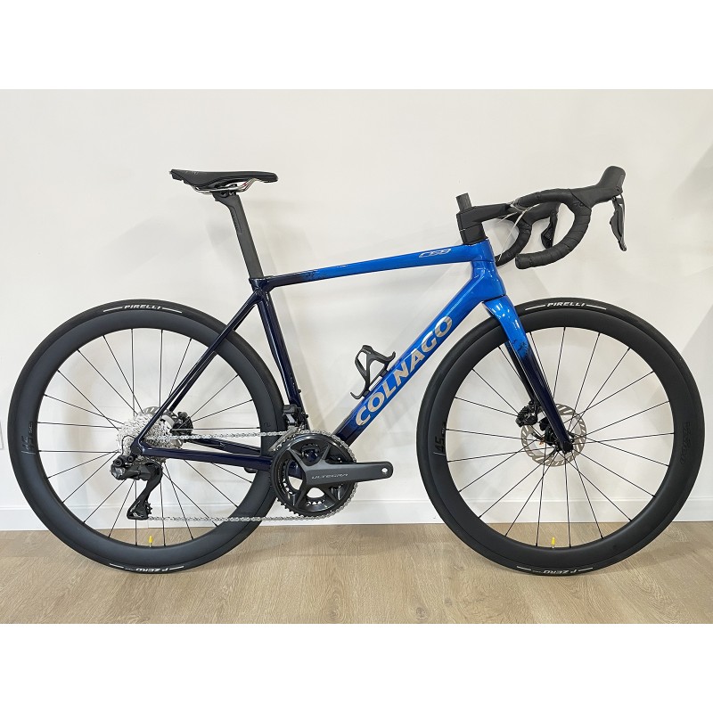 Bicicleta de carretera Colnago C68 Shimano Ultegra R8170 DI2 12s Vision SC 45 Azul Negro