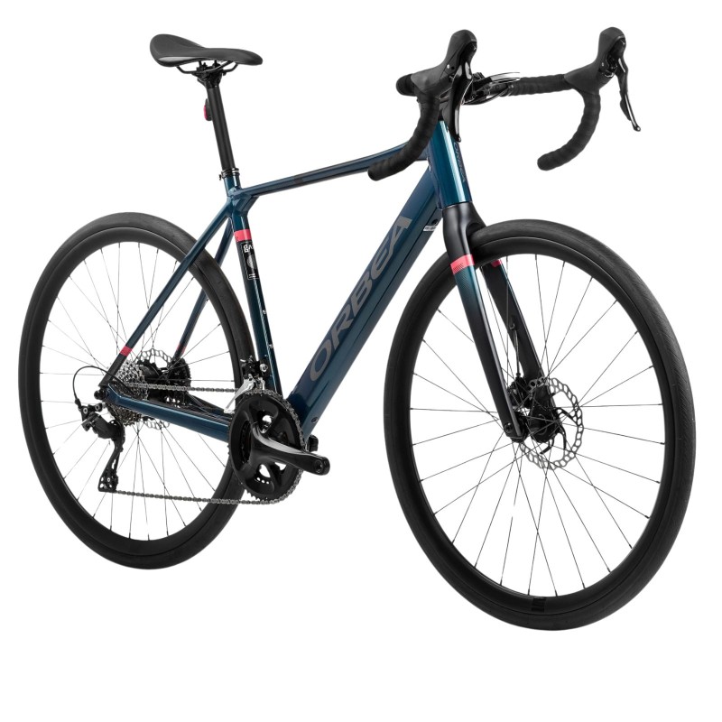 Orbea Gain D40 Borealis Electric Road Bike Blue Matt - Black Matt