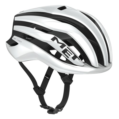 MET Trenta MIPS Blanc Noir / Mat Brillant (BN1) Casque vélo de route - 3HM126CE00