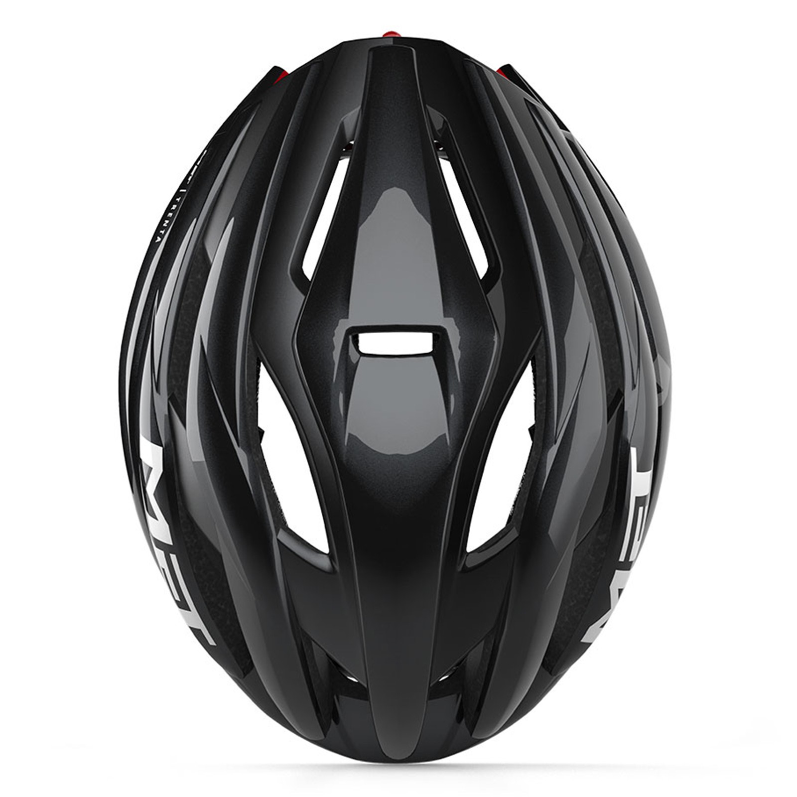 MET Trenta MIPS Black Red / Glossy (BR1) road Bike Helmet - 3HM126CE00
