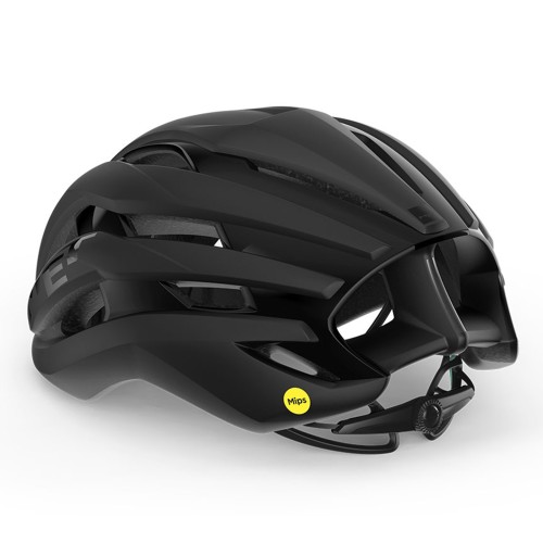 Capacete de ciclismo de estrada MET Trenta MIPS Preto/Brilhante Fosco (NO1) - 3HM126CE00