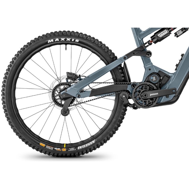 Bicicleta de montaña eléctrica Moustache Clutch 160.8 (780 Wh) Gris Brillante 2026