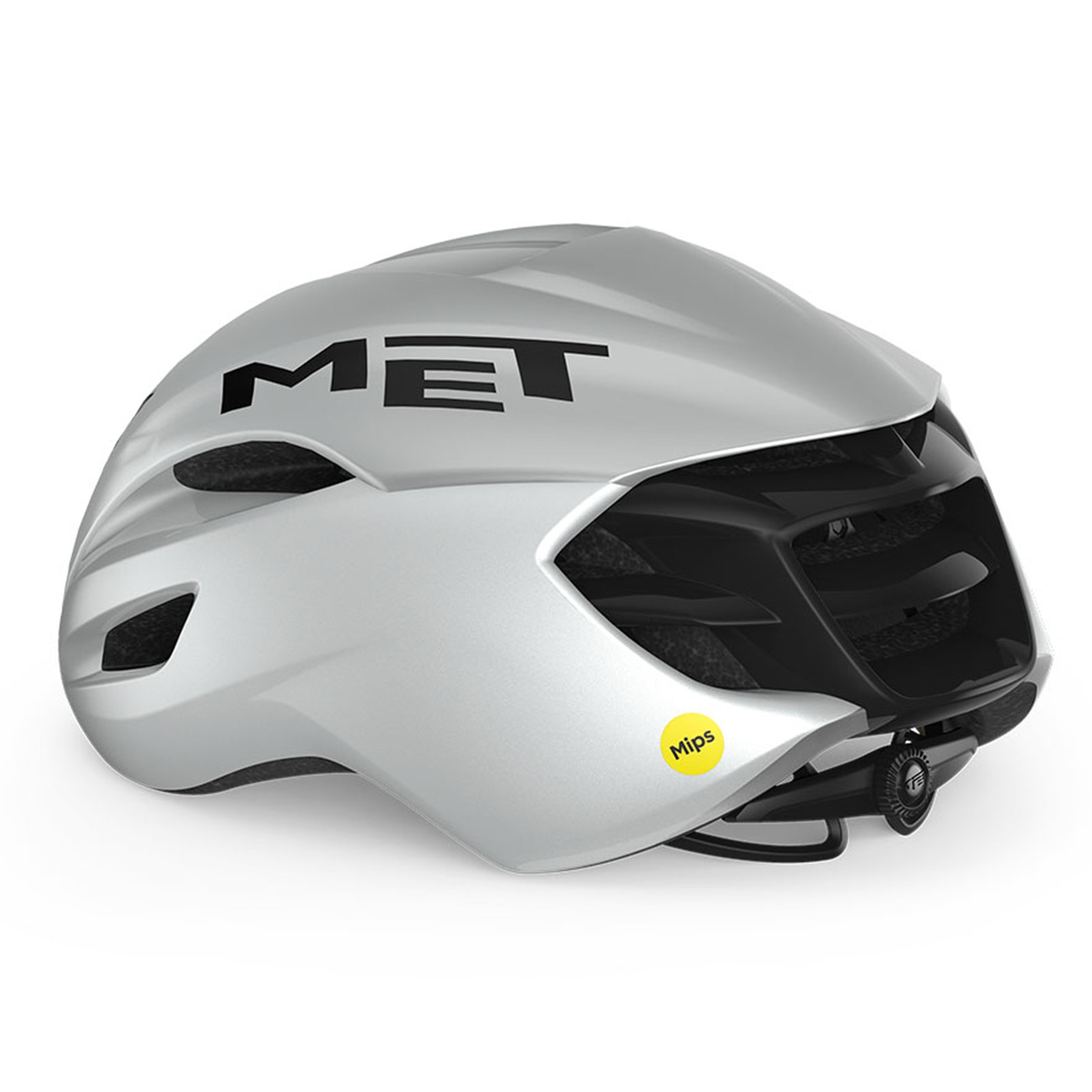 MET Manta MIPS Holographic Glossy White (BI1) Rennradhelm - 3HM133CE00