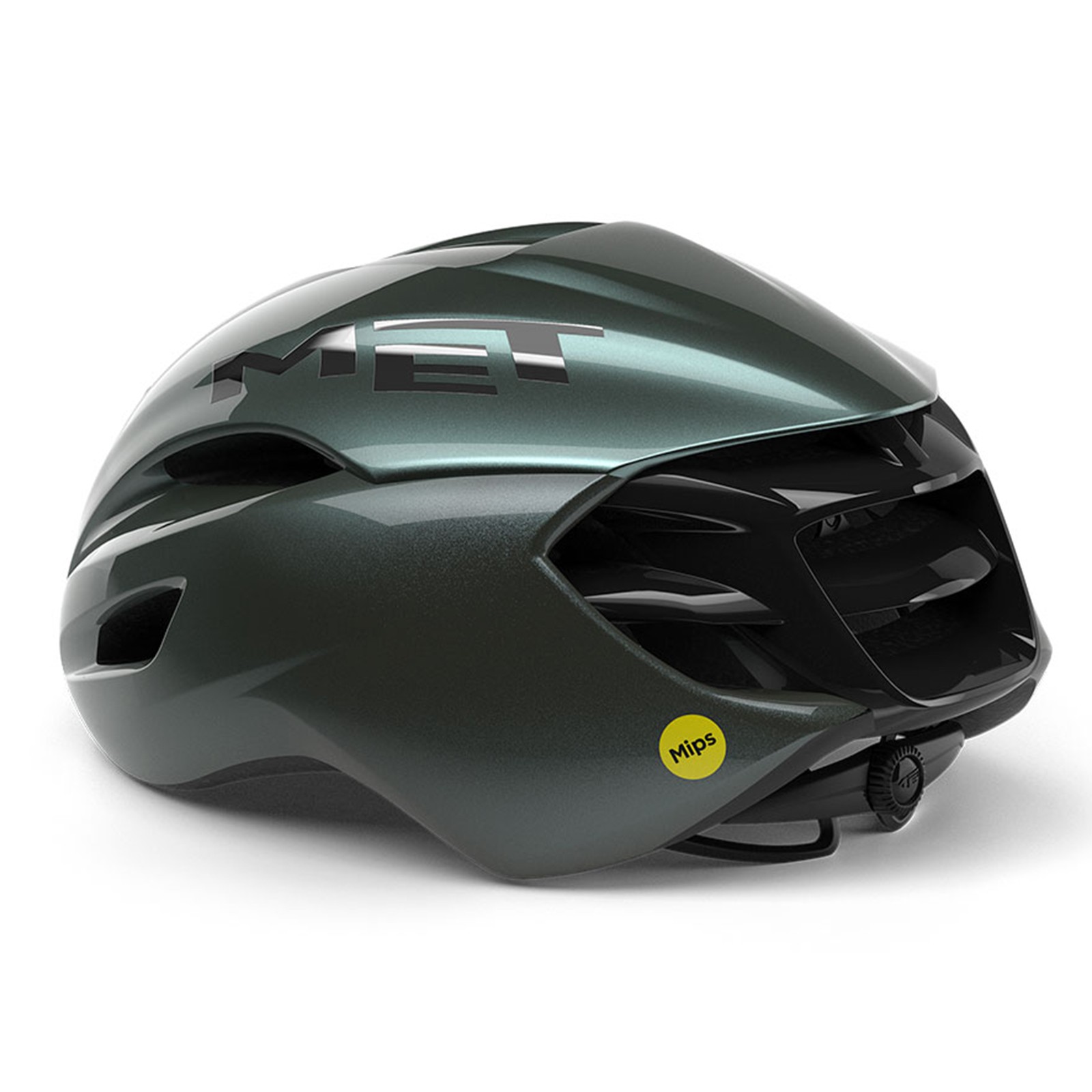 MET Manta MIPS Hyper Teal Glossy (GN1) – Hochleistungs-Rennradhelm - 3HM133CE00