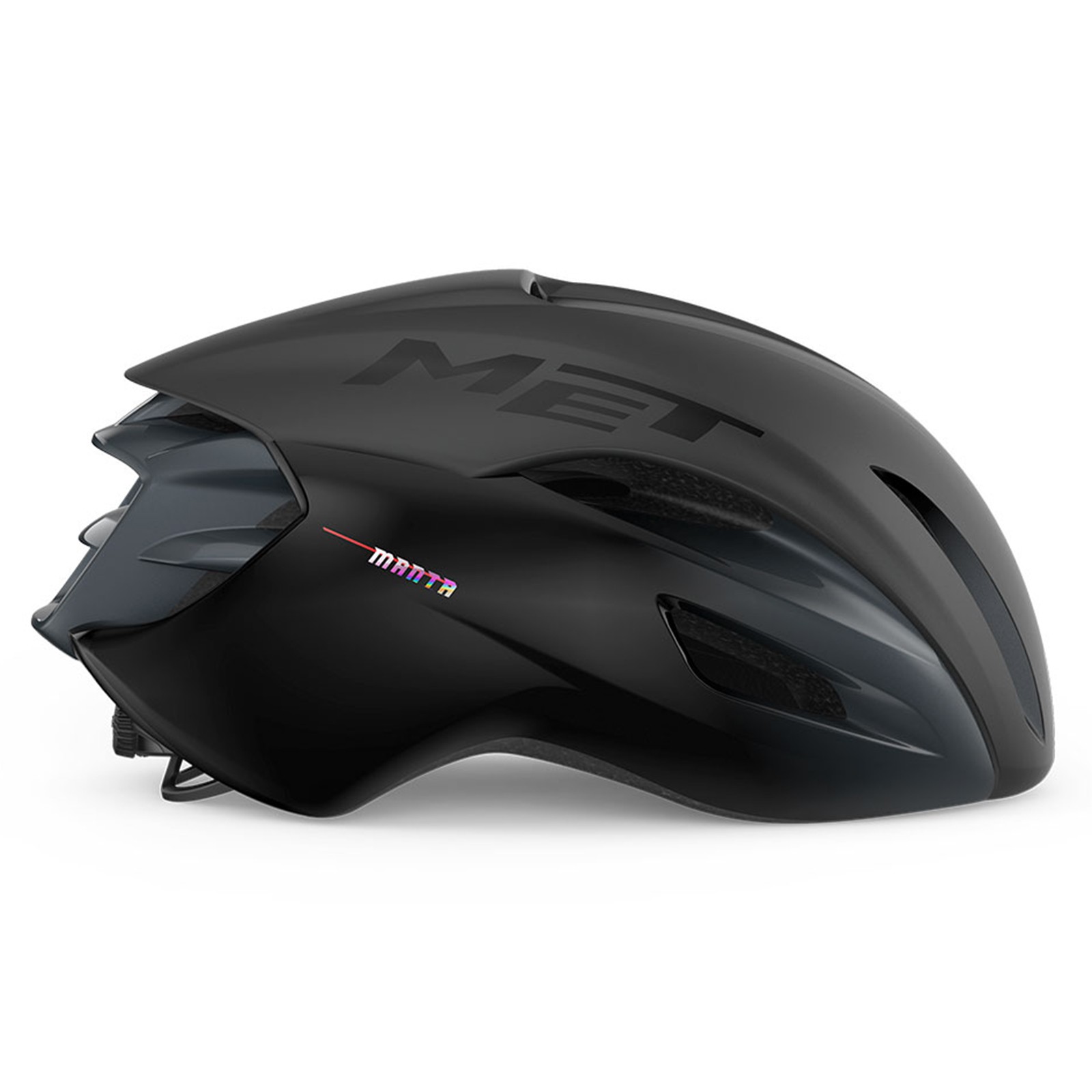 MET Manta MIPS Mat/Glanzend Zwart (NO1) – Aerodynamische racefietshelm - 3HM133CE00