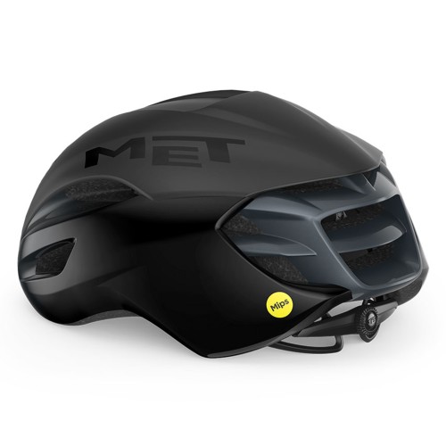 MET Manta MIPS Nero opaco/lucido (NO1) – Casco aerodinamico da ciclismo su strada - 3HM133CE00