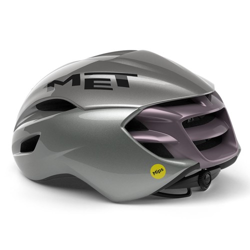 Casco ligero de ciclismo de carretera MET Manta MIPS Opal Gray Glossy (GO1) - 3HM133CE00