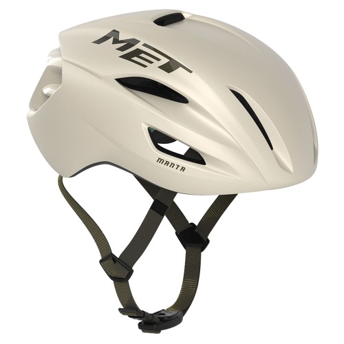 Casco da ciclismo su strada aerodinamico MET Manta MIPS Wax White Mat (WW1) 3HM133CE00