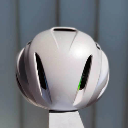 Casco de ciclismo de carretera MET Manta MIPS Holográfico Blanco Brillante (BI1) - 3HM133CE00