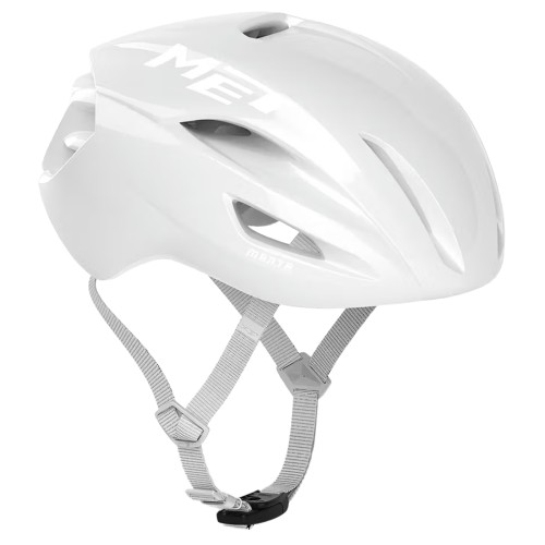 MET Manta MIPS Absolute White LTD (WA1) Aerodynamische racefietshelm 3HM133CE00