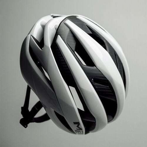 Met Trenta 3K Carbon MIPS Gloss White WH1 fietshelm - 3HM162CE00