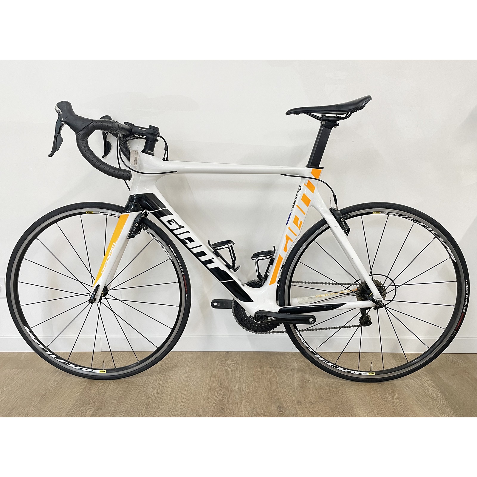 Bicicleta de carretera Giant Propel Shimano 105 de carbono 2017 - Talla M/L 55 cm