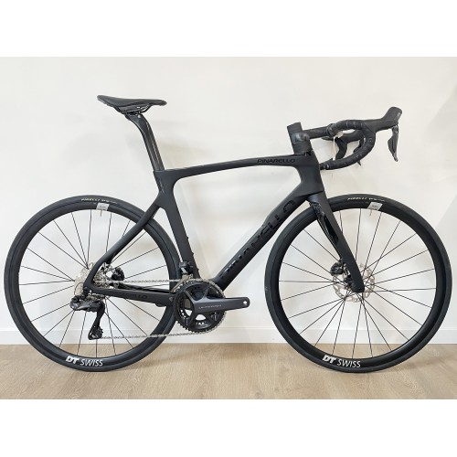 Pinarello Prince FX Ultegra Di2 Carbon-Rennrad, schwarz, 2023 - Größe 54,5 cm (M)