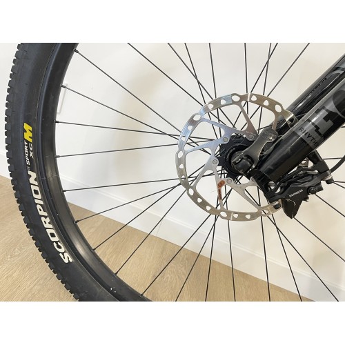 Bicicleta de montaña XC usada Scott Spark RC Comp carbono NX Eagle 12v azul 2022