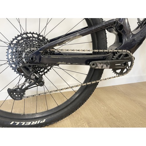 Bicicleta de montaña XC usada Scott Spark RC Comp carbono NX Eagle 12v azul 2022