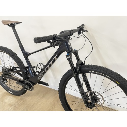 Gebrauchtes XC-Mountainbike Scott Spark RC Comp Carbon NX Eagle 12V blau 2022