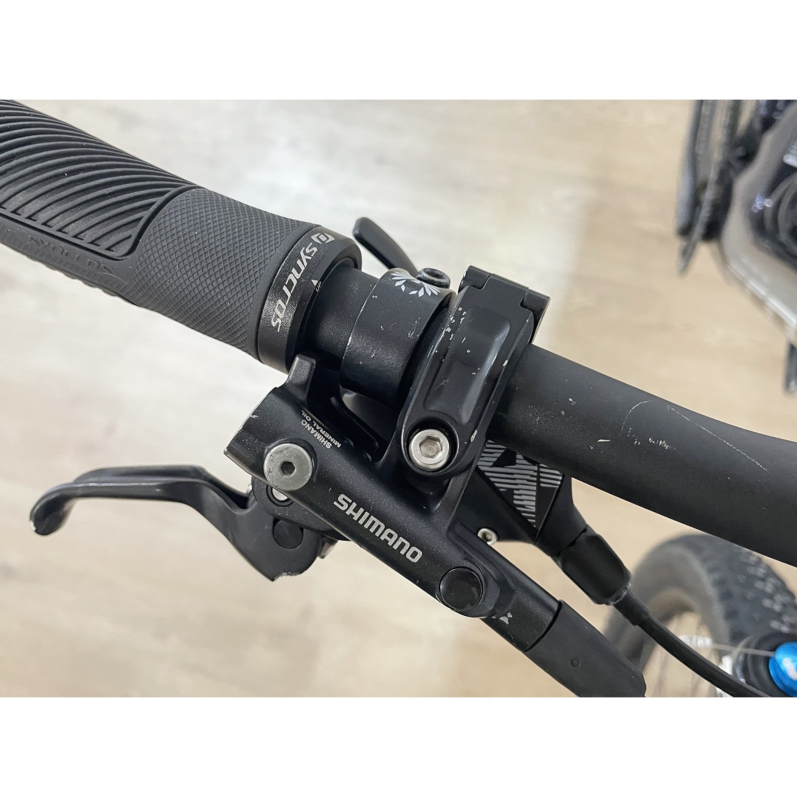 Bicicletta da mountain bike XC usata Scott Spark RC Comp carbon NX Eagle 12v blu 2022