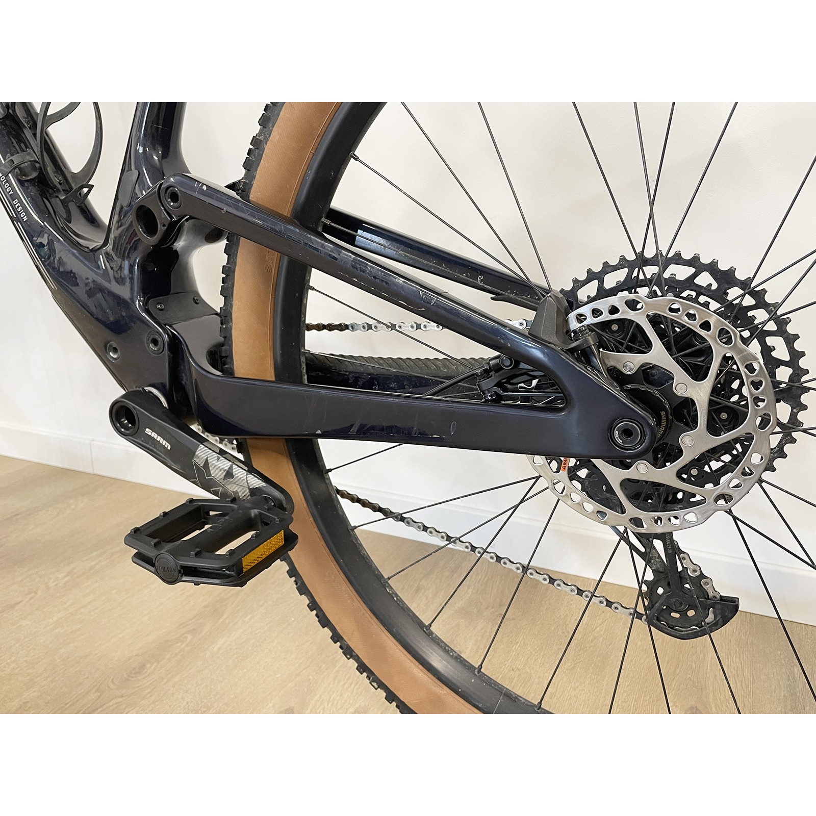 Gebrauchtes XC-Mountainbike Scott Spark RC Comp Carbon NX Eagle 12V blau 2022