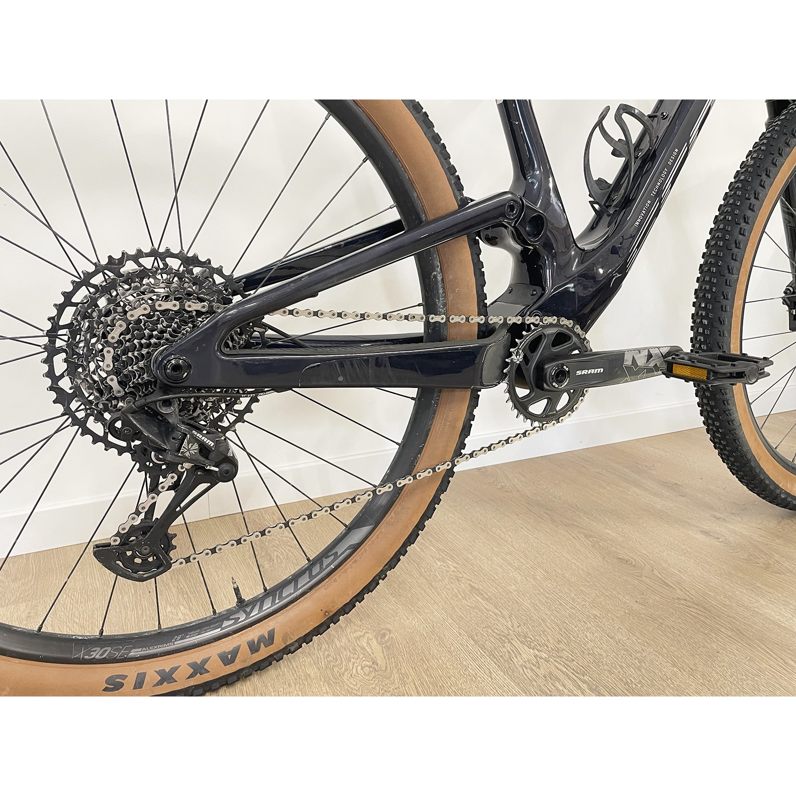 Gebruikte XC mountainbike Scott Spark RC Comp carbon NX Eagle 12v blauw 2022