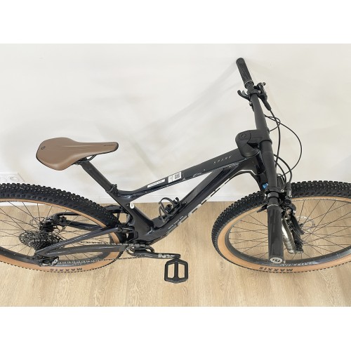 Bicicleta de montaña XC usada Scott Spark RC Comp carbono NX Eagle 12v azul 2022