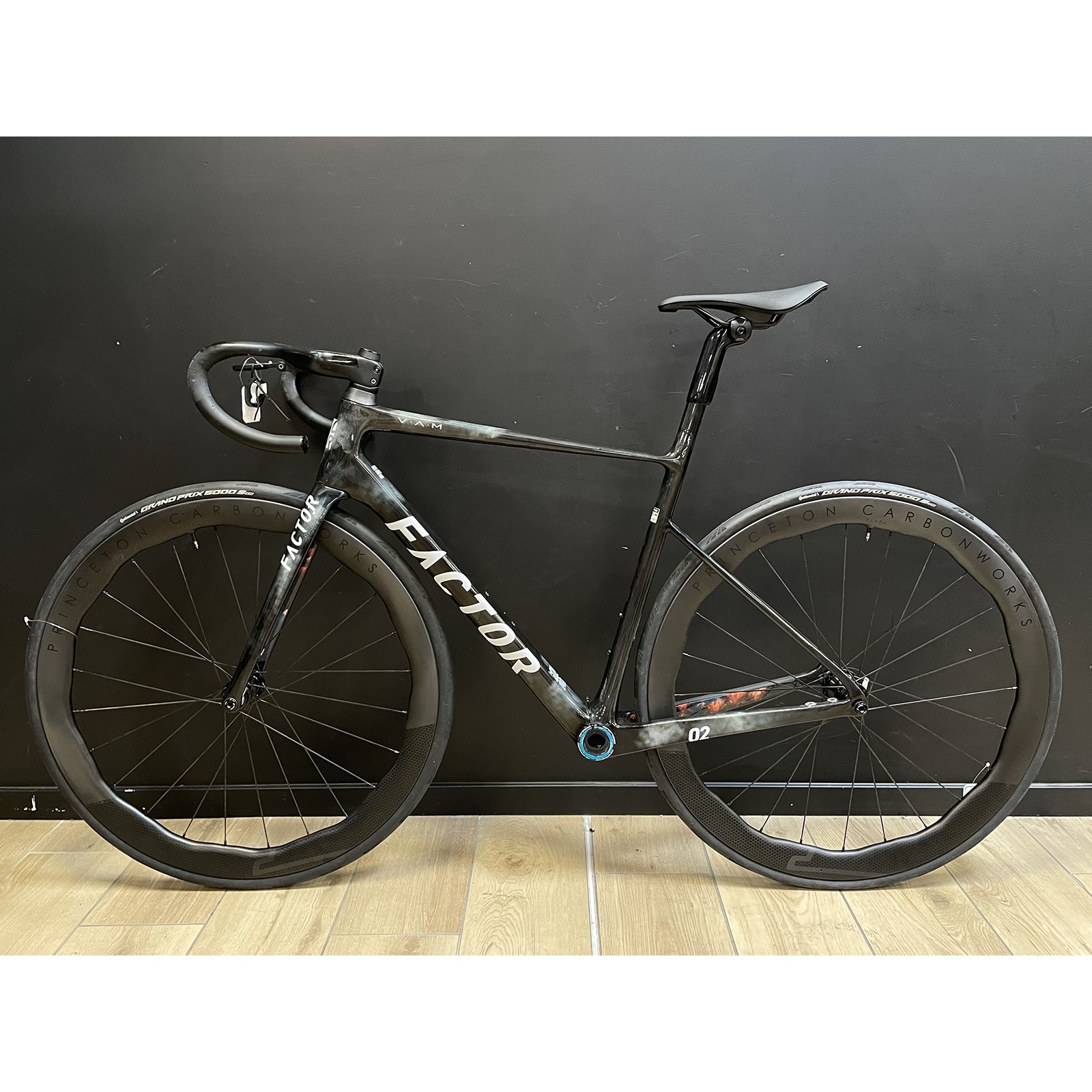 Gebrauchter Rahmenbausatz Factor O2 V.A.M. Disc Storm 52cm 100mm x 40cm SB 25mm 2023