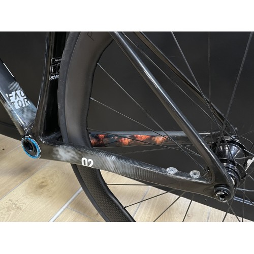 Gebrauchter Rahmenbausatz Factor O2 V.A.M. Disc Storm 52cm 100mm x 40cm SB 25mm 2023