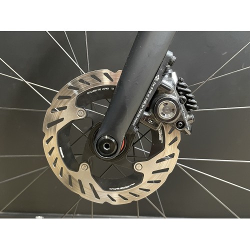 Bicicleta de estrada usada Colnago C68 Dura-Ace Di2 de 12 velocidades, tamanho S 48,5 (altura do tubo superior 53,9 cm), ano 202