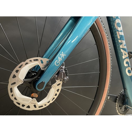 Vélo de gravel Colnago G4-X Shimano GRX Fulcrum Rapid Red 900 DB Bleu