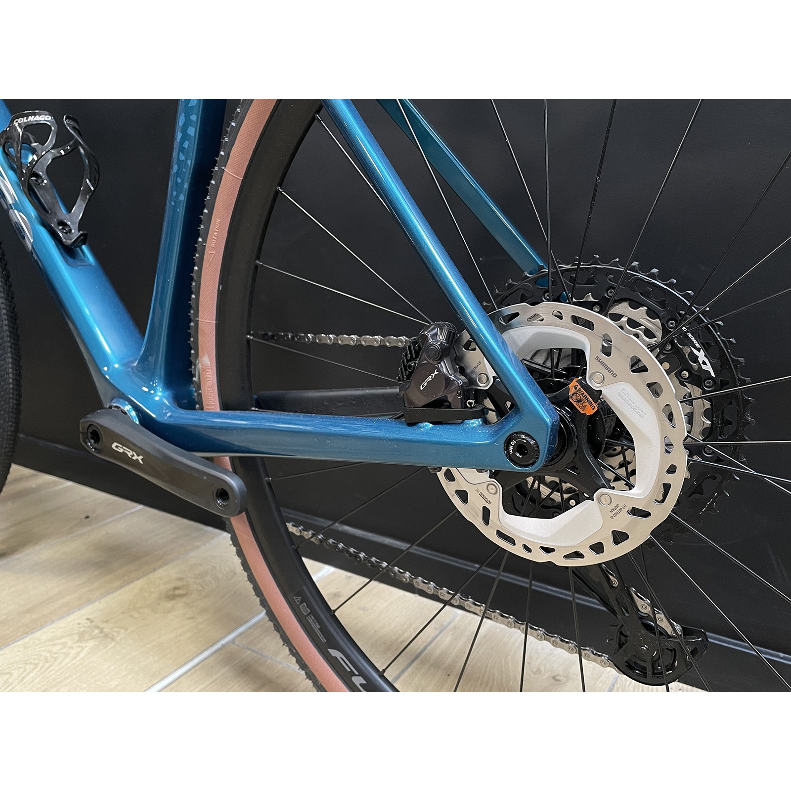 Vélo de gravel Colnago G4-X Shimano GRX Fulcrum Rapid Red 900 DB Bleu