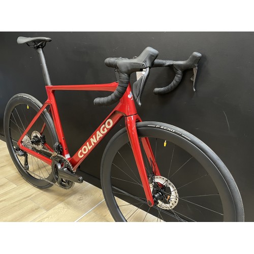 Vélo de route Colnago V4 Shimano Ultegra R8170 DI2 12V Vision SC 45 Rouge