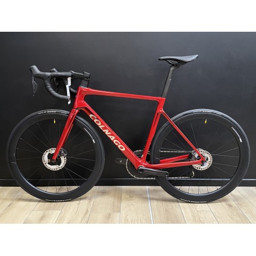 Bicicletta da corsa Colnago V4 Shimano Ultegra R8170 DI2 12 velocità Vision SC 45 rossa
