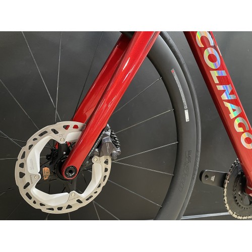 Colnago V4 Shimano Ultegra R8170 DI2 12s Vision SC 45 Racefiets Rood