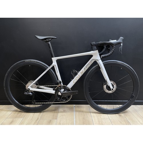 Bicicleta de estrada Colnago V4 Shimano Ultegra R8170 DI2 12s Vision SC 45 Branca