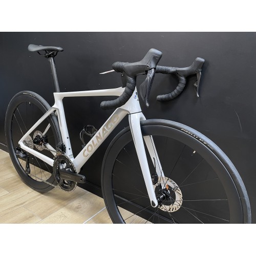 Colnago V4 Shimano Ultegra R8170 DI2 12s Vision SC 45 Rennrad Weiß