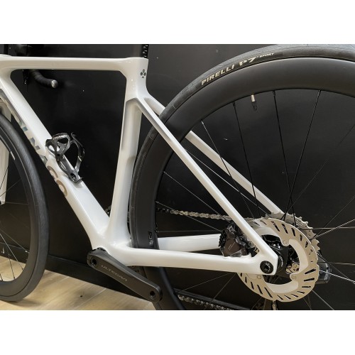 Bicicletta da corsa Colnago V4 Shimano Ultegra R8170 DI2 12 velocità Vision SC 45 bianca