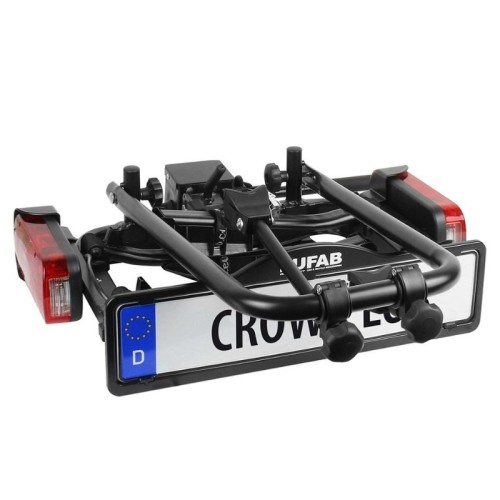 Portabicicletas Eufab Crown Plus para 2 bicicletas