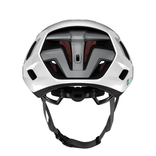 Lazer Sphere KinetiCore Weiß-Silber Fahrradhelm