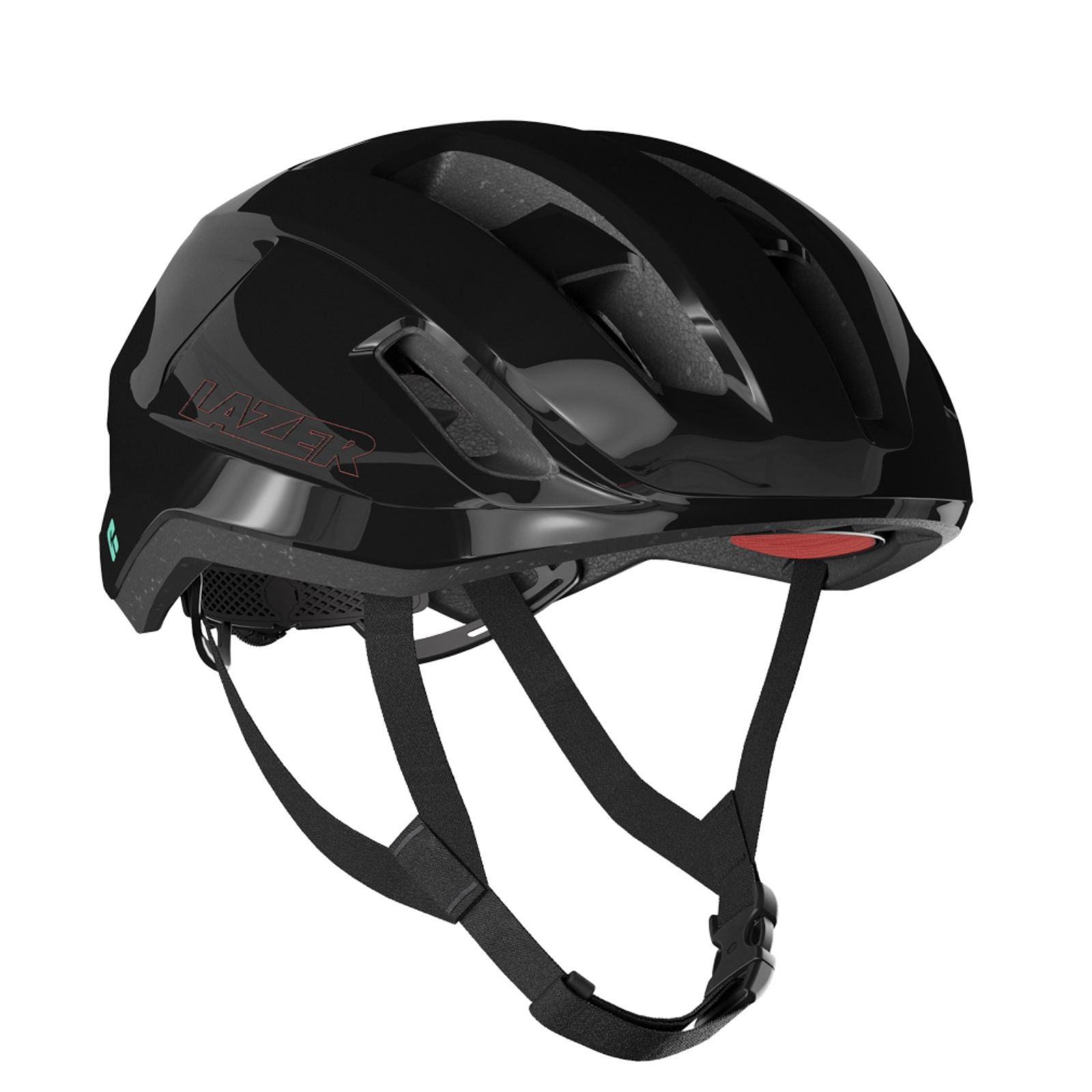 Lazer Sphere KinetiCore Zwart/Rood Fietshelm