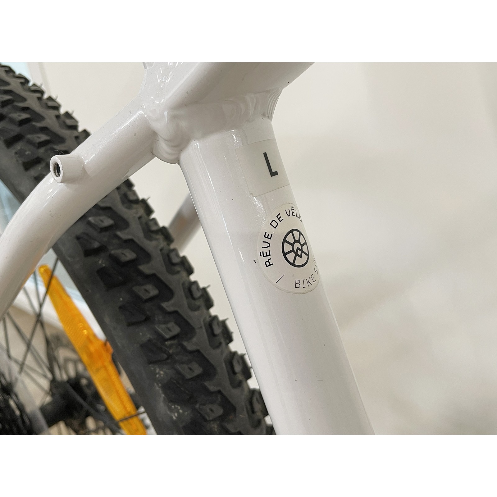 Bicicleta de montanha Trek Marlin 7 Gen 3 SX Eagle Crystal White 2024 usada - Tamanho L