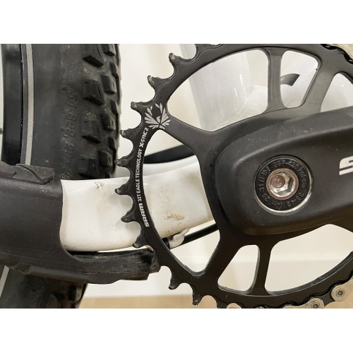 VTT semi-rigide d'occasion Trek Marlin 7 Gen 3 SX Eagle Crystal White 2024 - Taille L