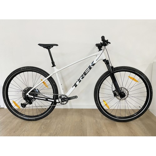 Gebrauchtes Trek Marlin 7 Gen 3 SX Eagle Crystal White 2024 Hardtail-Mountainbike - Größe L