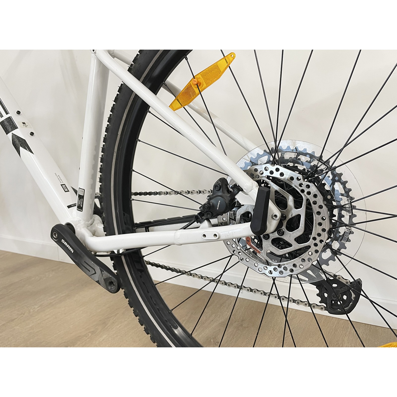 Bicicleta de montaña rígida Trek Marlin 7 Gen 3 SX Eagle Crystal White 2024 usada - Talla L