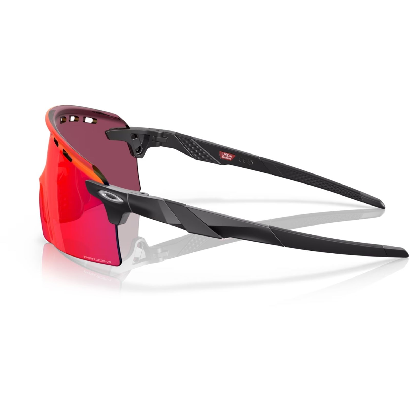 Óculos de ciclismo de estrada Oakley Encoder Strike Ventilados Preto Fosco / Prizm OO9235-0239